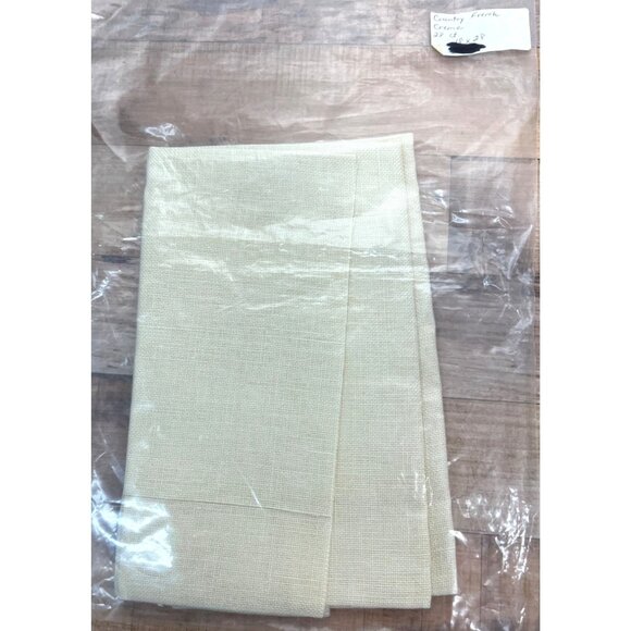 Country French Cream 28 Ct Cross Stitch Fabric 18" X 28" - Picture 1 of 2
